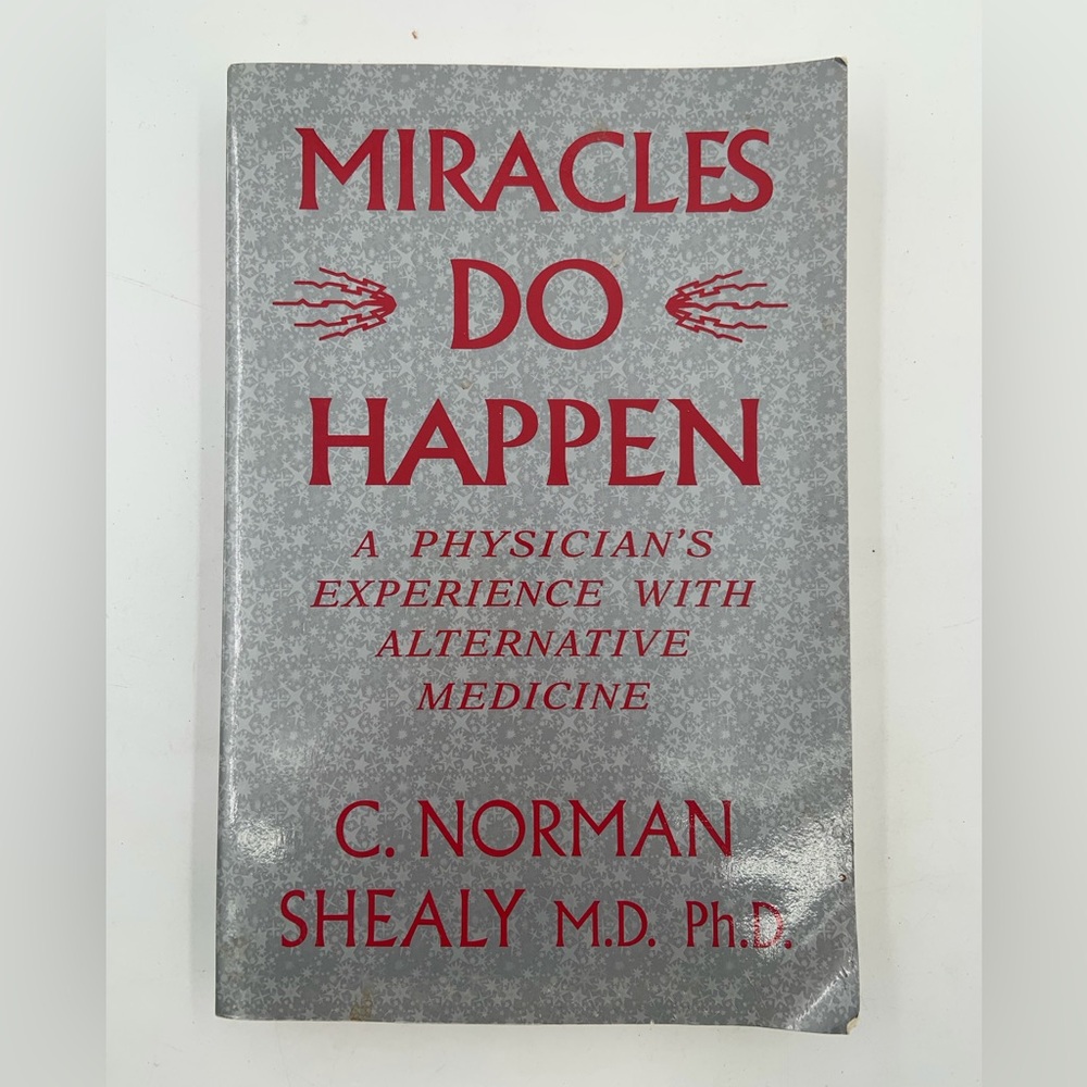 🌹New Listing🌹NWT Miracles Do Happen - Book by C. Norman Shelly M.D. Ph.D